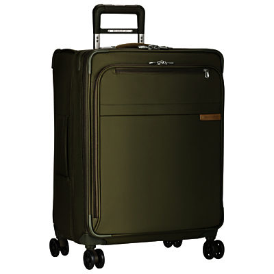 Briggs & Riley Baseline Medium Expandable 4-Wheel Spinner Suitcase Olive